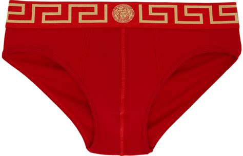 red versace draws|Versace male underwear.